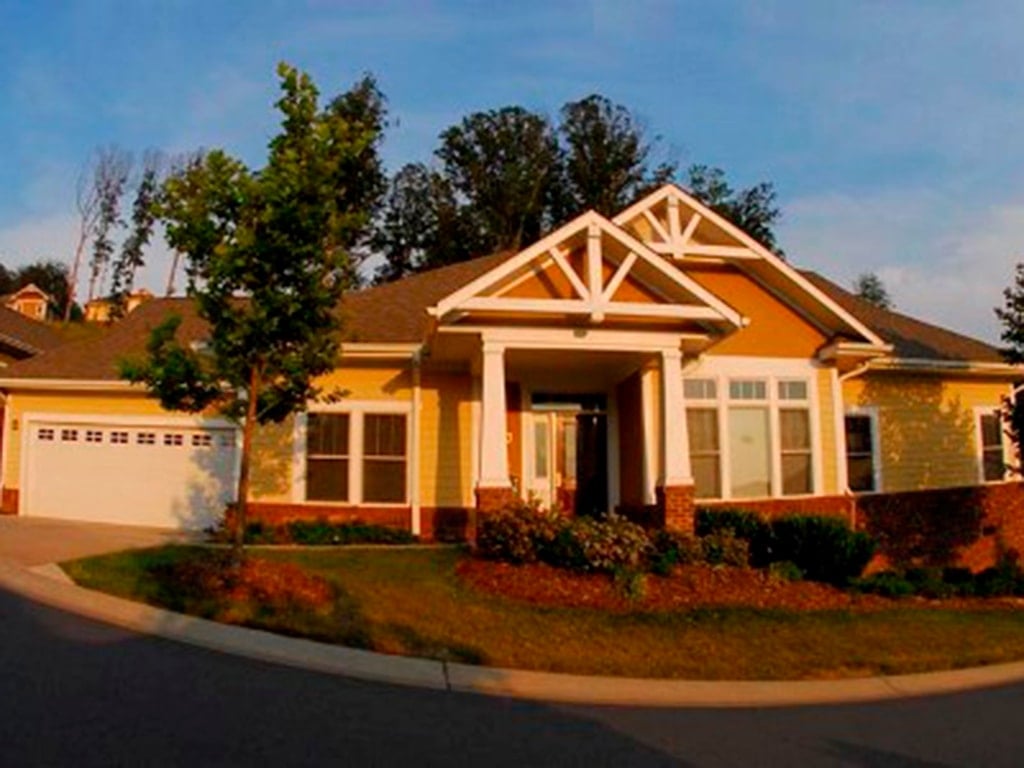 View of beautiful home in Givens Estates Retirement Community