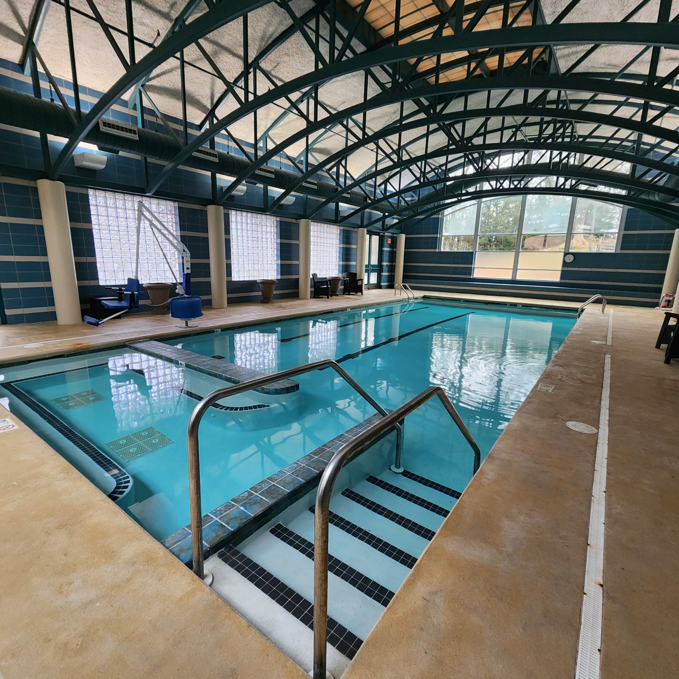 Brooks Howell Retirement Community indoor swimming pootl