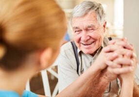 Elder Gentleman with dementia gets hope