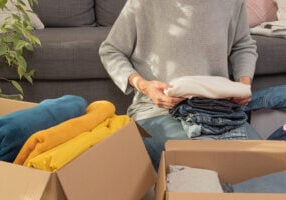 Sorting Through Personal Belongings in Western North Carolina